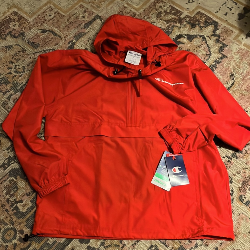 NWT Champion  stadium packable jacket.